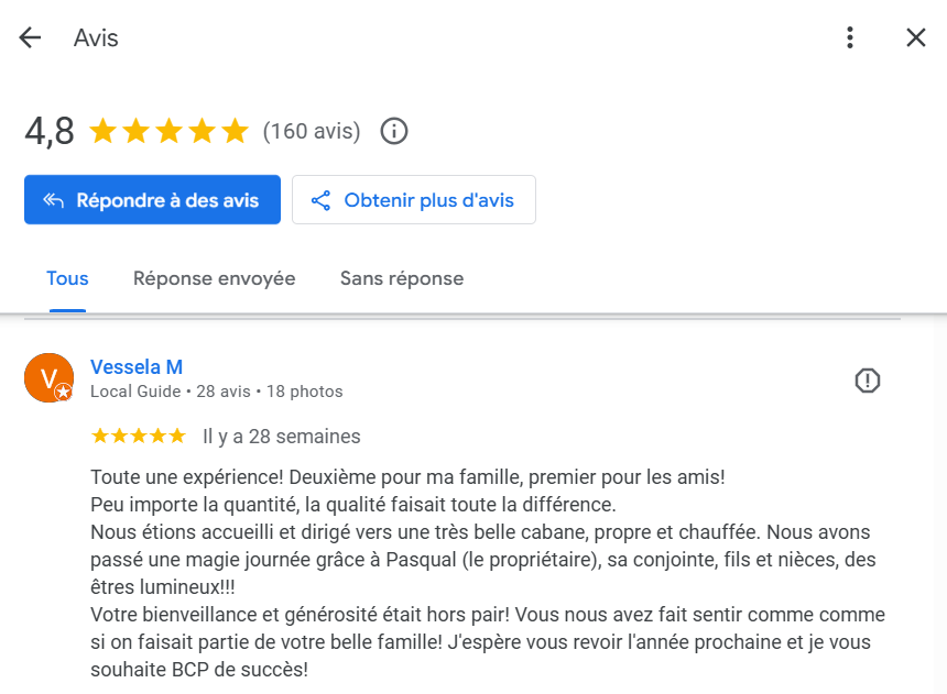 Avis Google #3